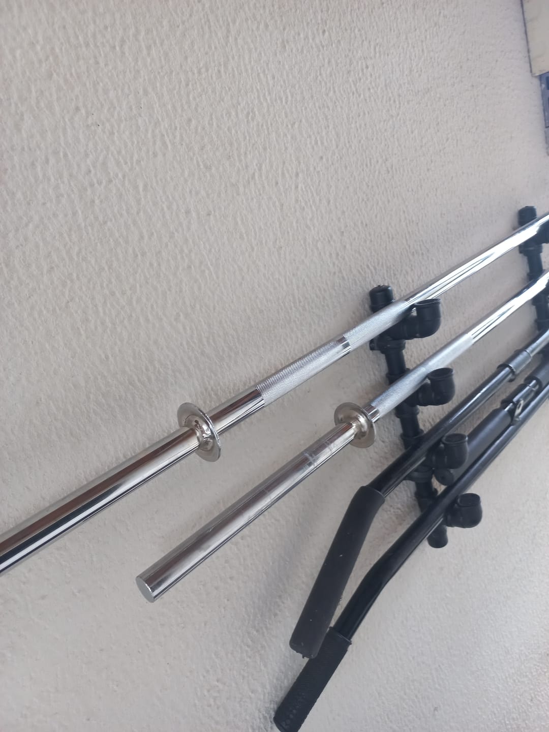 Customer photo review of Barra Reta Maciça Cromada 25,40mm