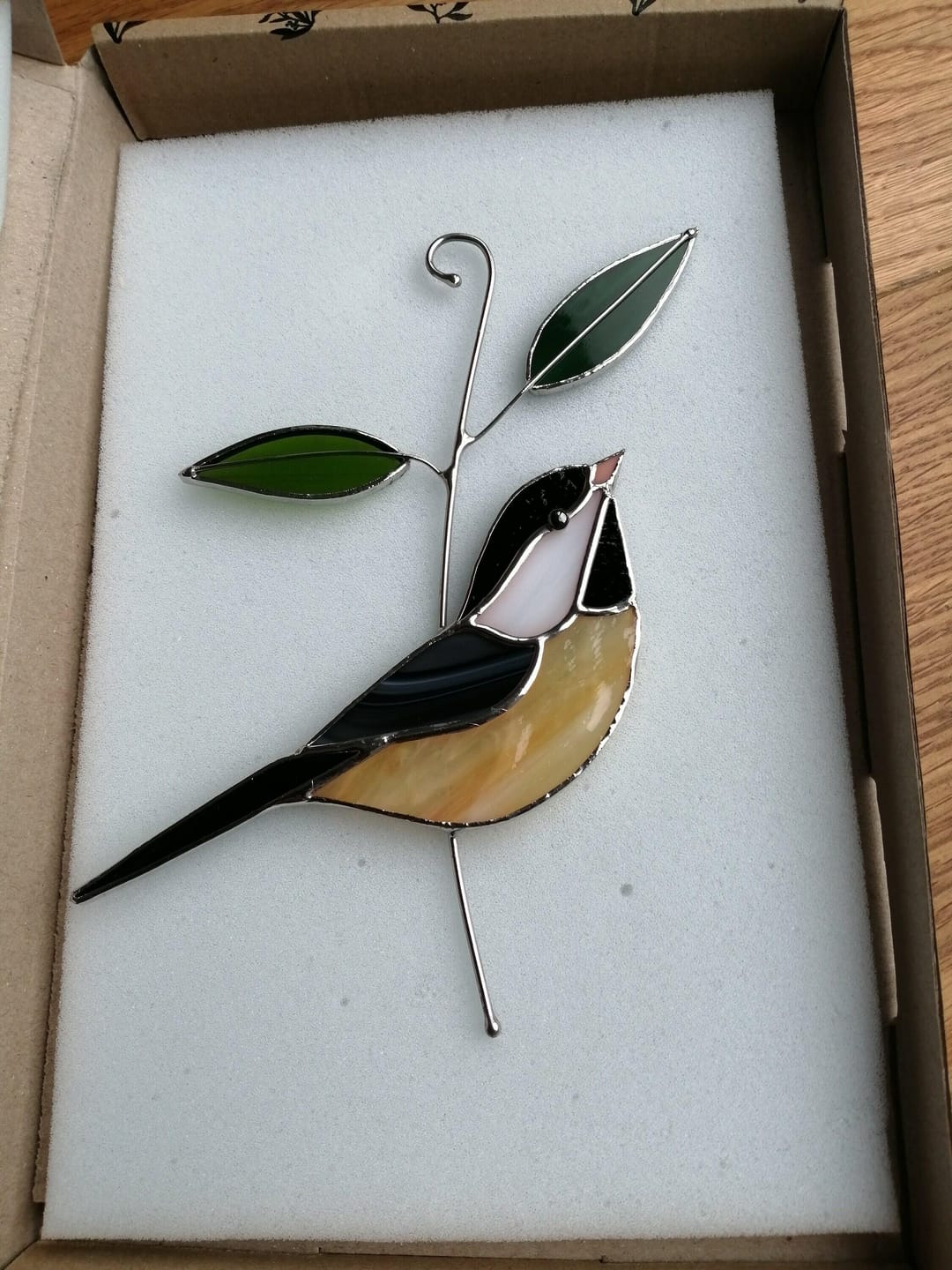 Customer photo review of Black-capped Chickadee