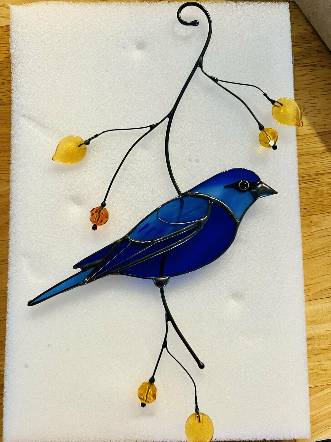 Customer photo review of Indigo Bunting Bird