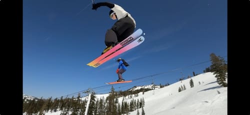 Customer photo review of Men's Coffee Baggy Wear-resistant Waterproof Snow Pants