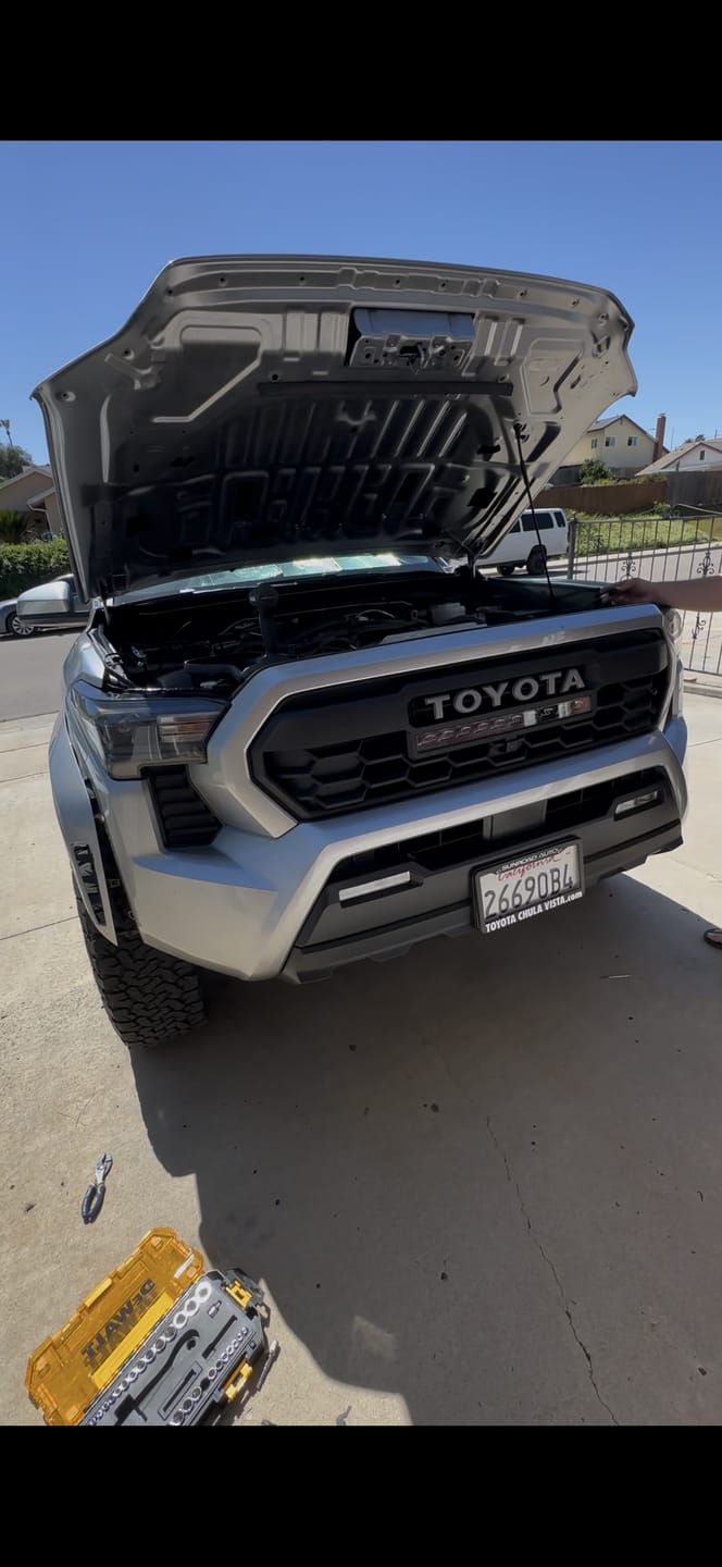 Customer photo review of 2024+ TOYOTA TACOMA TRD PRO STYLE GRILLE