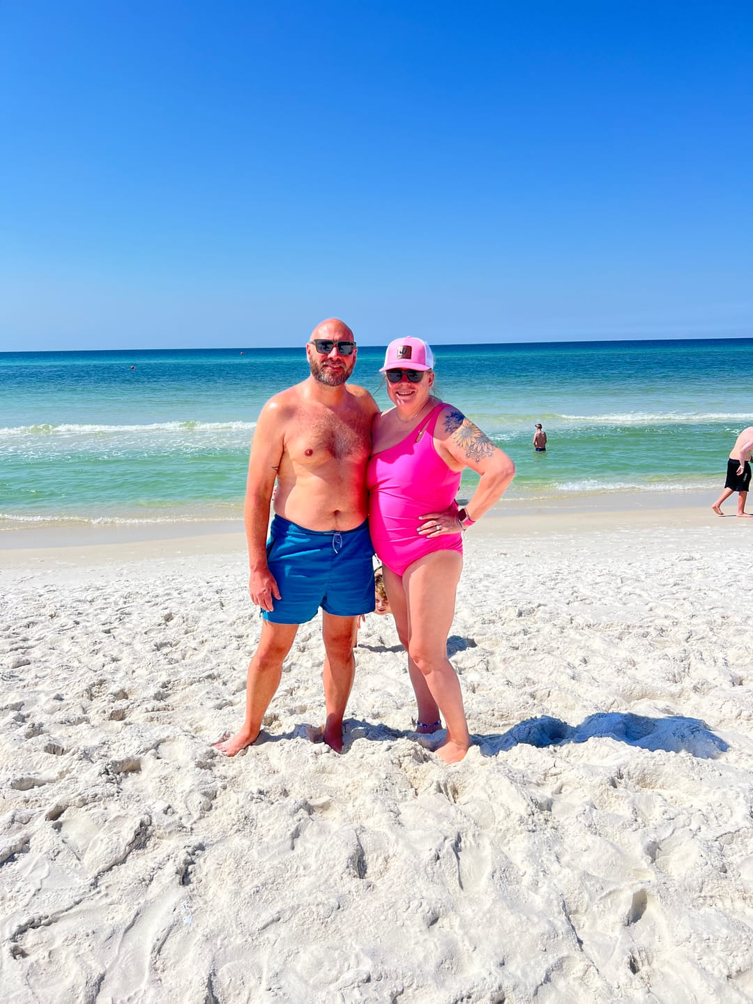 Customer photo review of Emoswimsuit - One Shoulder One Piece Swimsuit for Women Tummy Control Bathing Suits