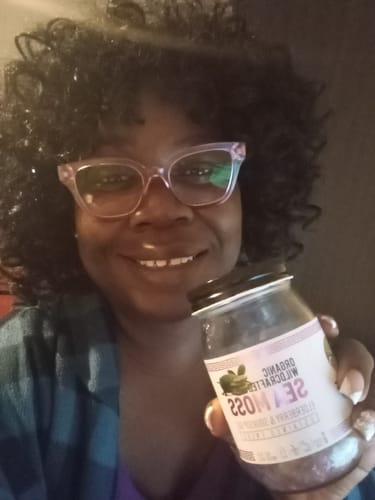 Customer photo review of Elderberry and Soursop Infused Sea Moss Gel