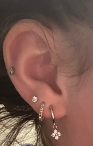 Customer photo review of Lucky Charm White/Gold