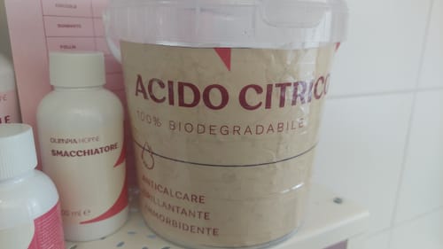 Customer photo review of Acido Citrico Anidro OH