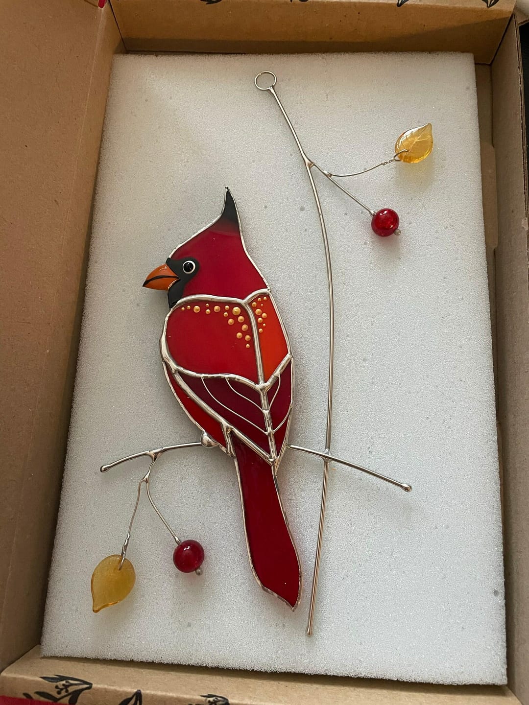 Customer photo review of Golden Cardinal