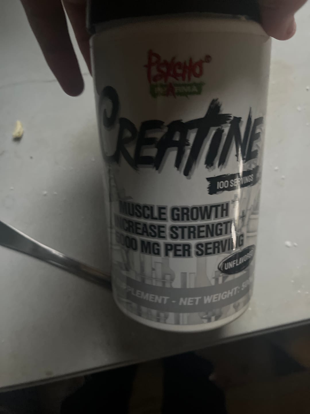 Customer photo review of Creatine