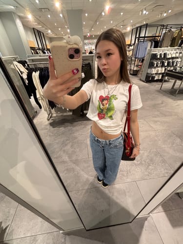 Customer photo review of wild about you baby tee