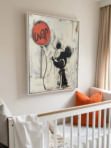 Customer review photo for Abstract Graffiti Art #GA084