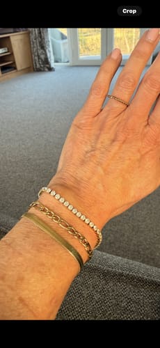Customer photo review of Tennis Bracelet