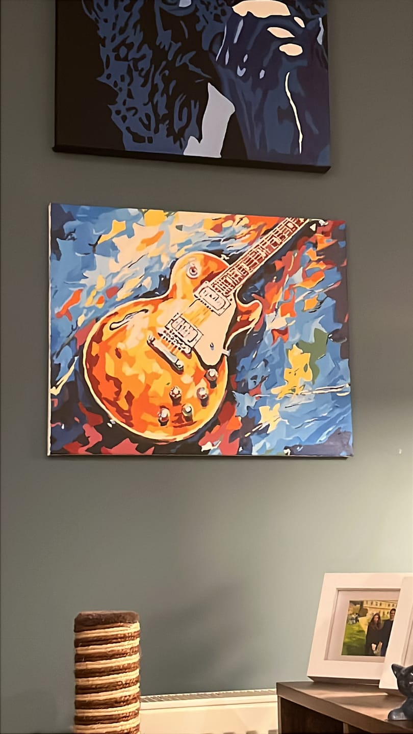 Customer photo review of Resting Guitar