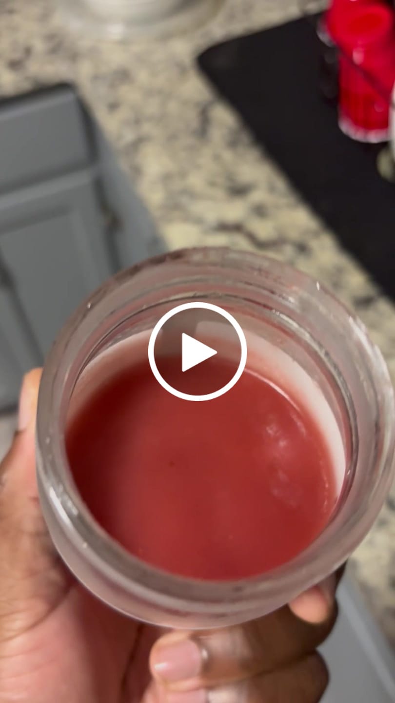 Customer video review of EXCLUSIVE STRAWBERRY SEA MOSS GEL