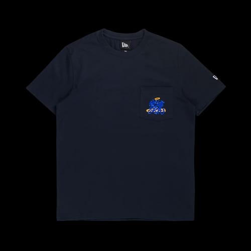 Customer photo review of Street Reverie Navy Short Sleeve T-Shirt