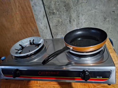 Customer photo review of EuroHauz™ Infrared Gas Stove with FREEBIES