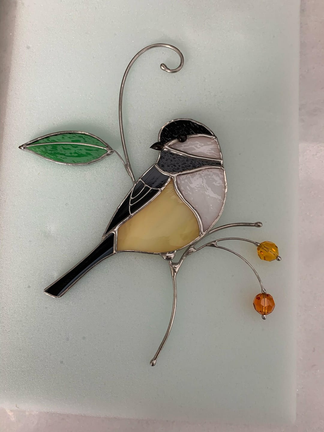 Customer photo review of Chickadee with Berries