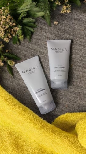 Customer photo review of NABILA Hair Repair Shampoo 200ml