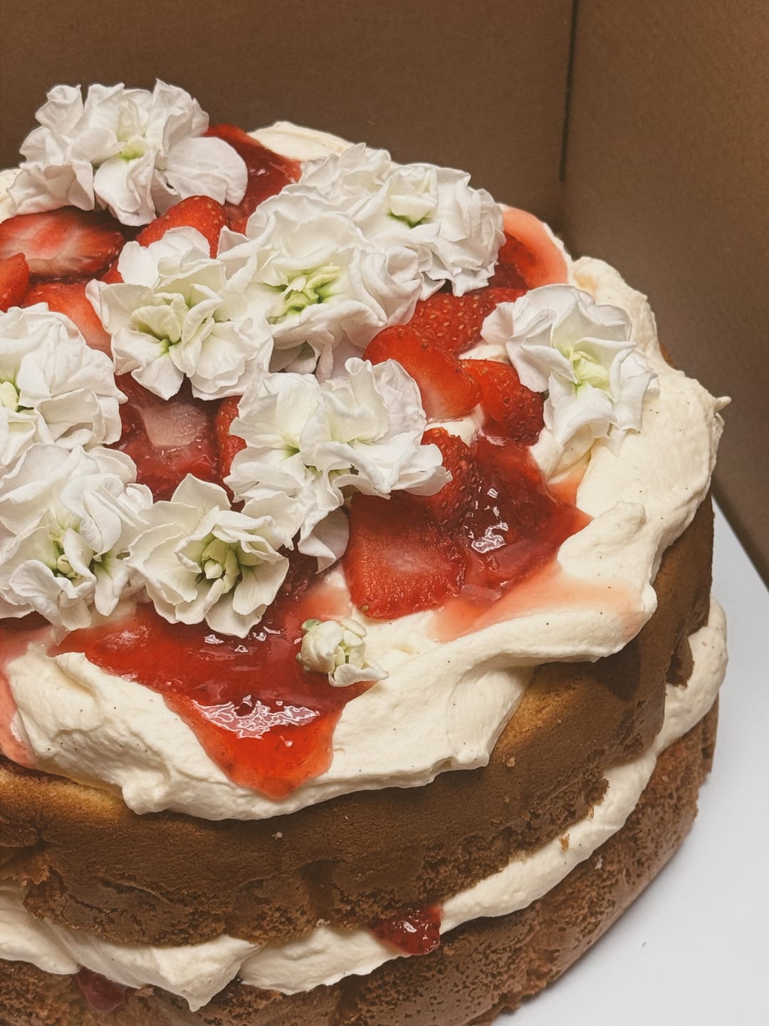Customer photo review of victoria sponge