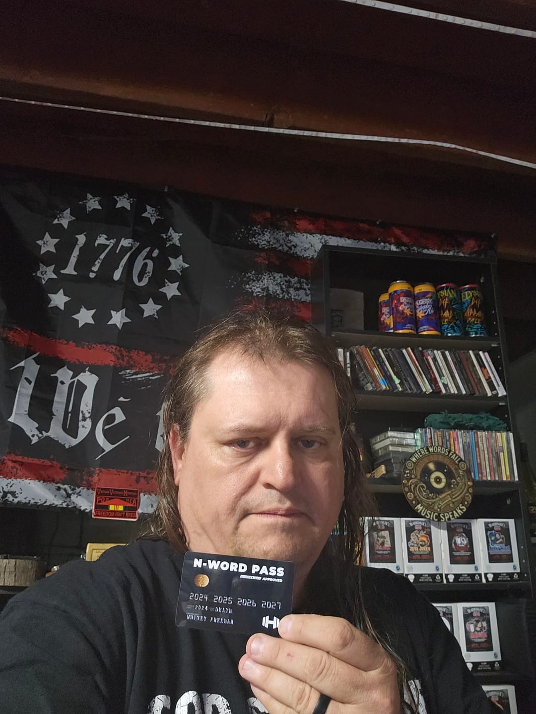 Customer photo review of N-Word Pass Card
