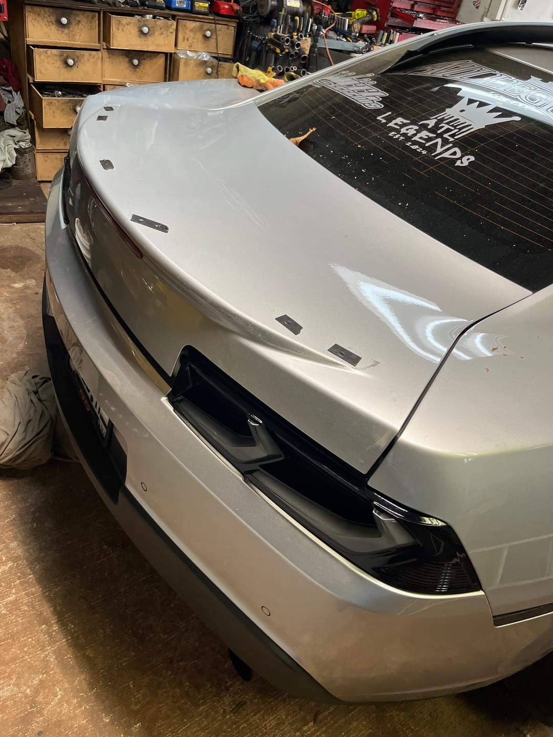 Customer photo review of 2014-2015 Chevy Camaro Umbra LED Taillights – Gloss Black/Smoke Lens