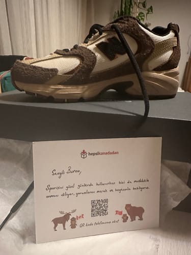 Customer photo review of New Balance 530 Dark Mushroom/Incense/Linen MR530SNC