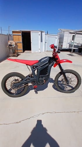 Customer photo review of Long Rear Fender | Talaria Sting | MX3 / MX4