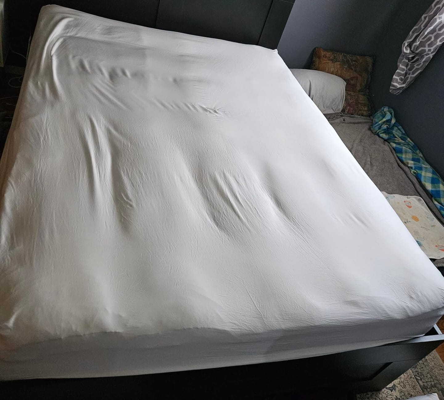 Customer photo review of Organic Bamboo Sheet Set