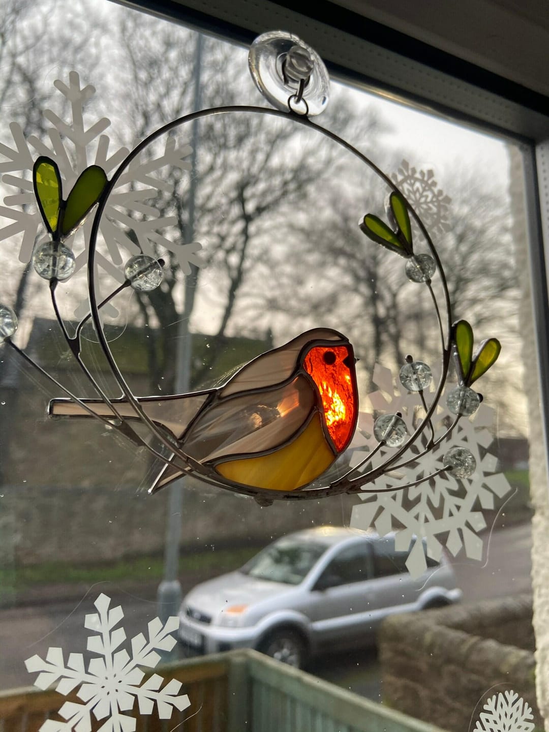 Customer photo review of Robin on the Mistletoe