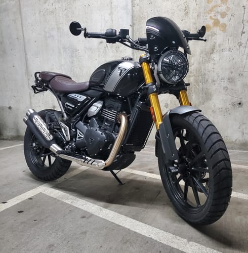 Customer photo review of Triumph Speed 400 & Scrambler 400 - Bundle Pack - Brogue Moto