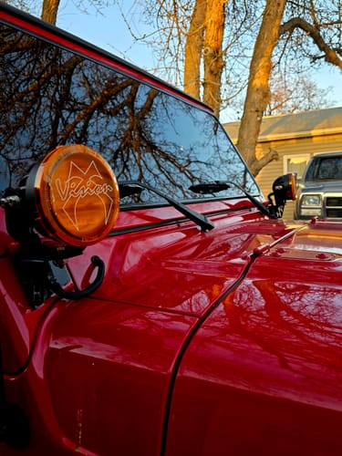 Customer photo review of 4.7" Cannon, CG2, ADV Amber PCV Cover, Single