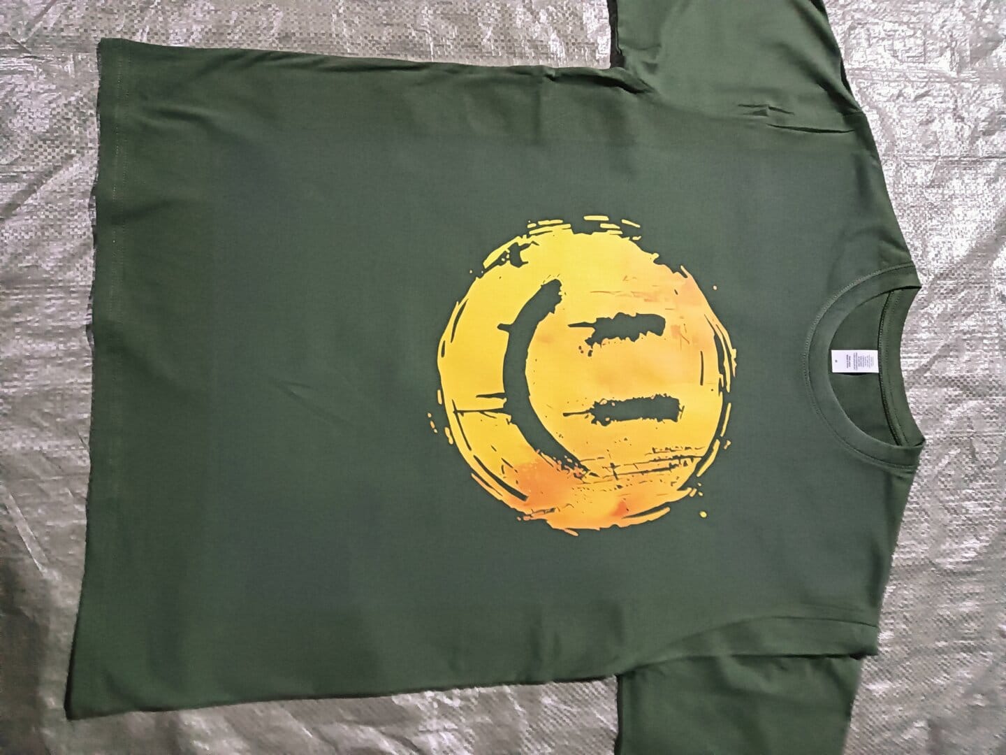 Customer photo review of Happy Smiley T-shirt