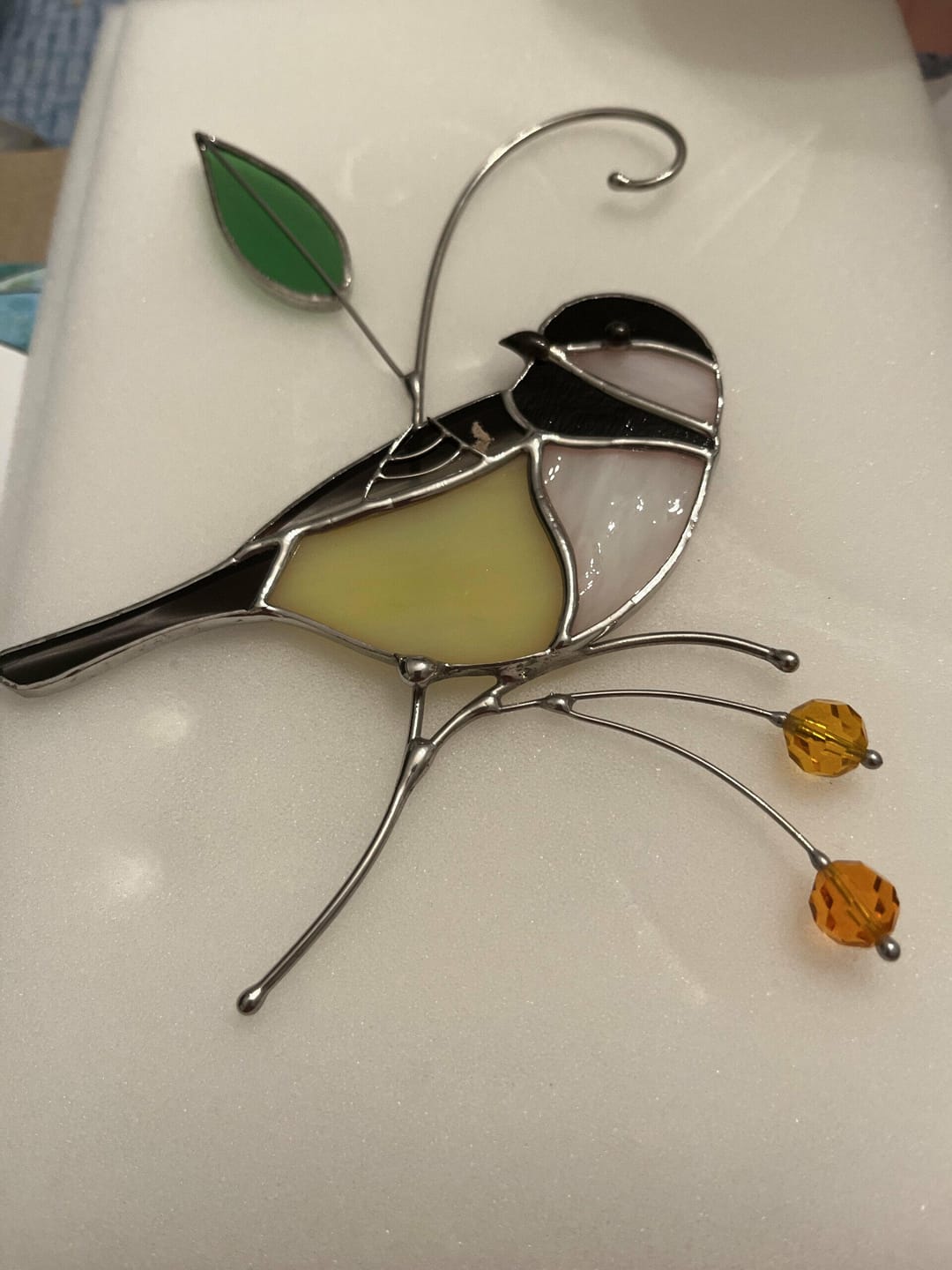 Customer photo review of Chickadee with Berries