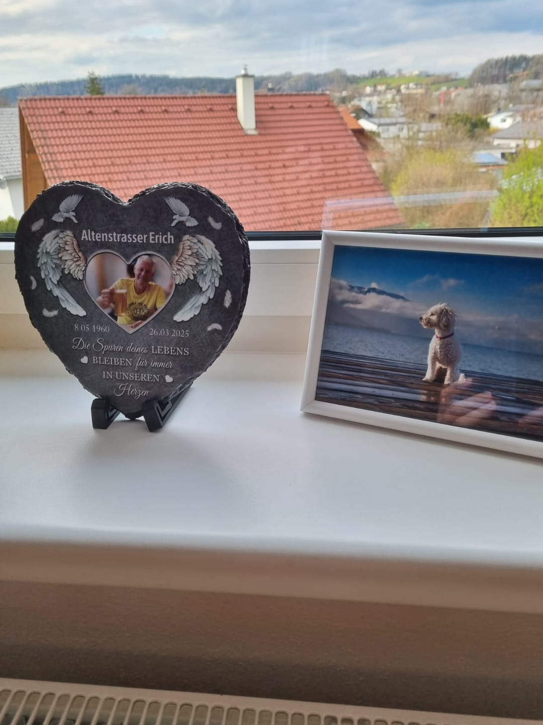Customer photo review of Für immer - Individuelles Schieferherz