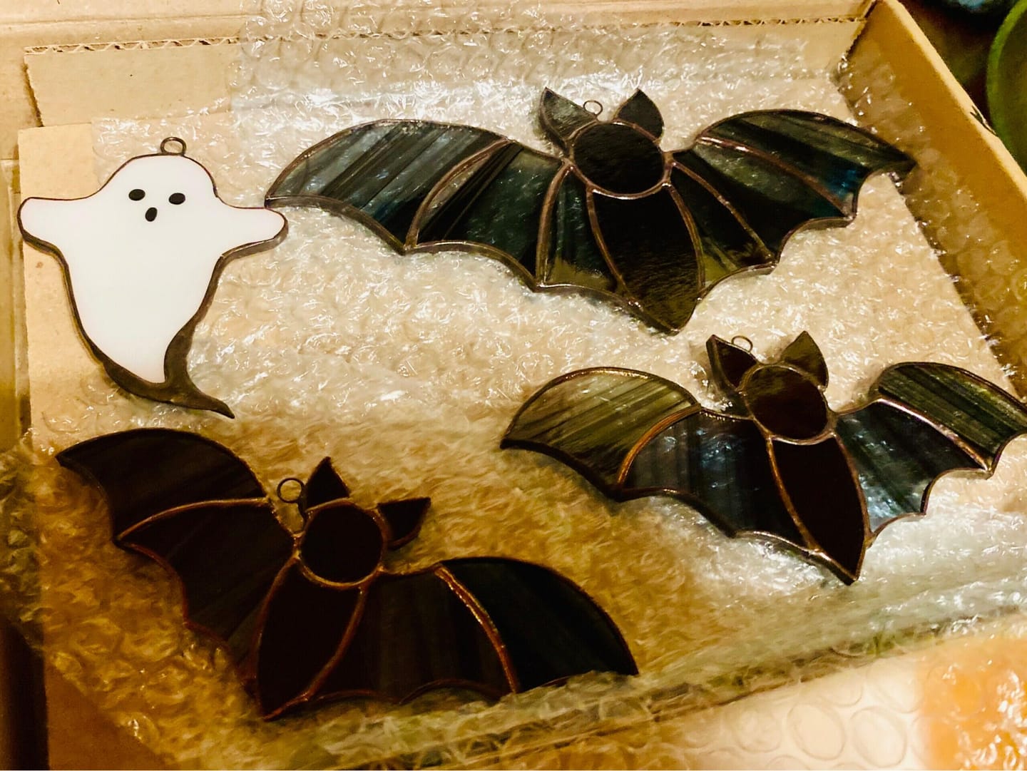 Customer photo review of Halloween Ghosts