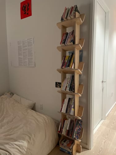 Customer photo review of Bookcase