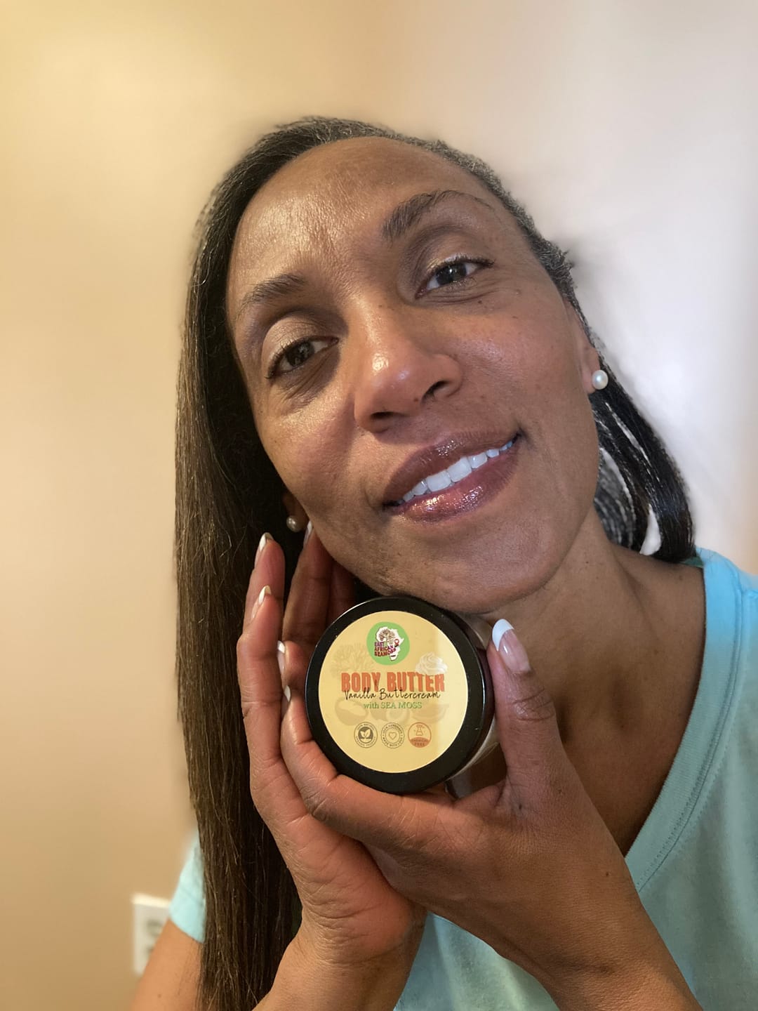 Customer photo review of VANILLA BUTTERCREAM Sea Moss Body Butter