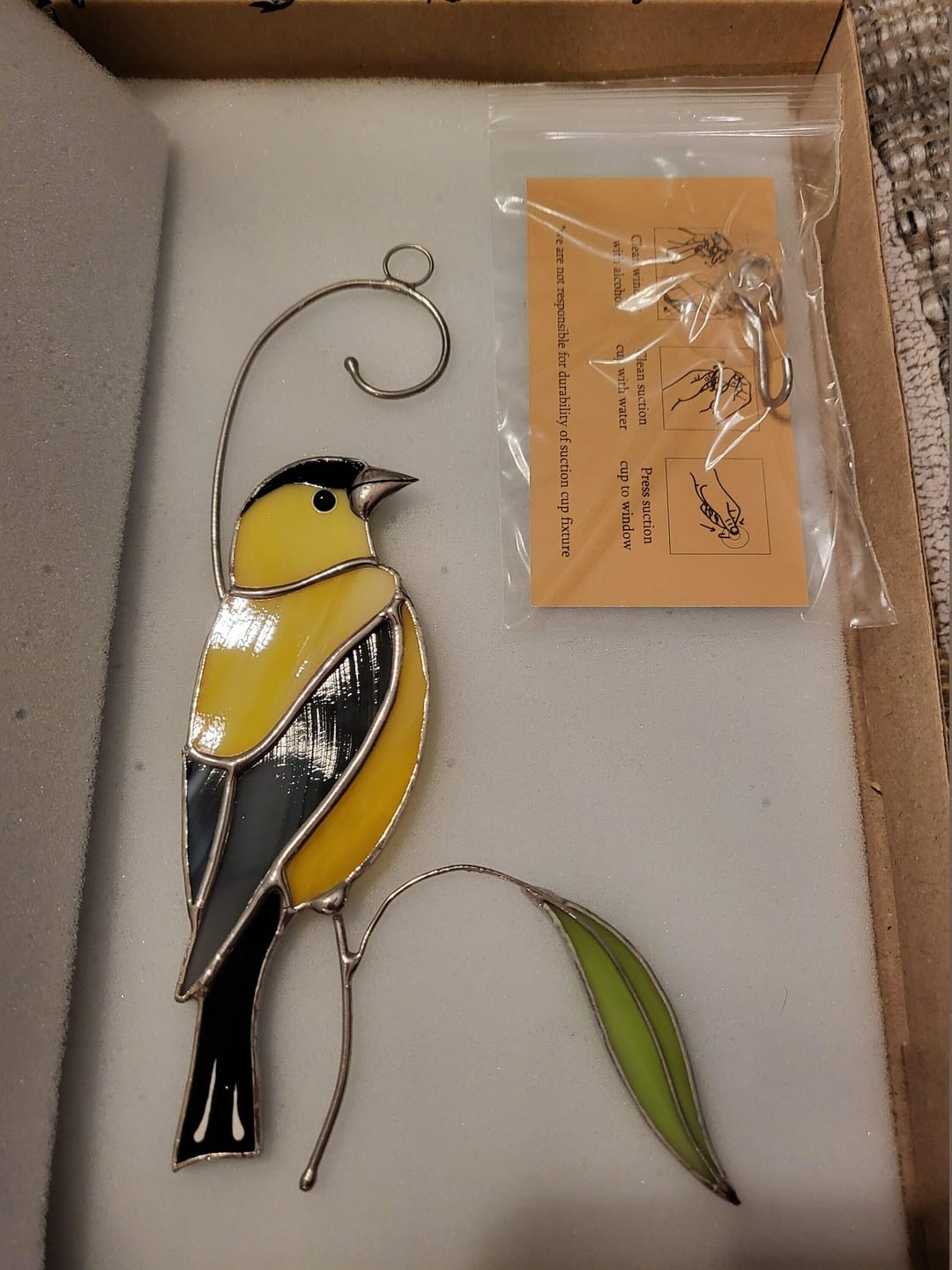 Customer photo review of Goldfinch Bird
