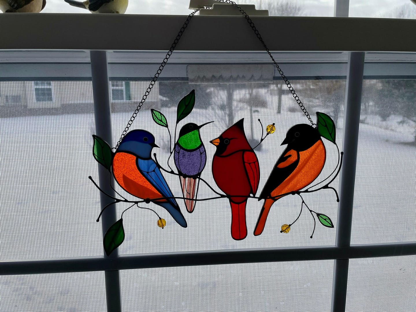 Customer photo review of Four Birds on the Branch