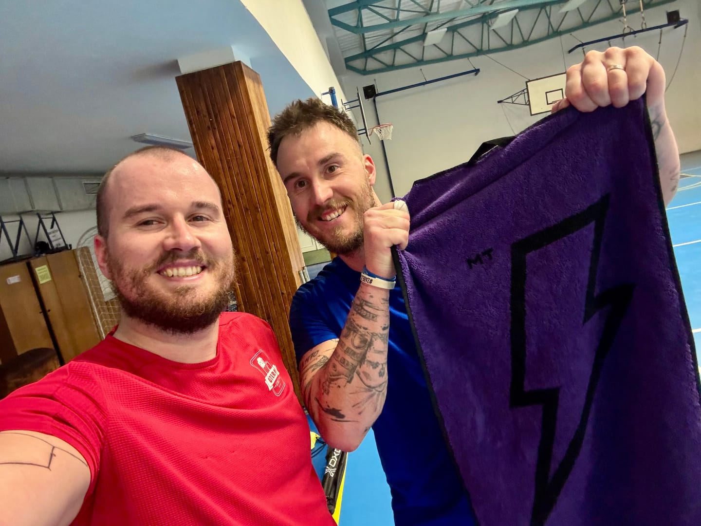 Customer photo review of Gym Towel