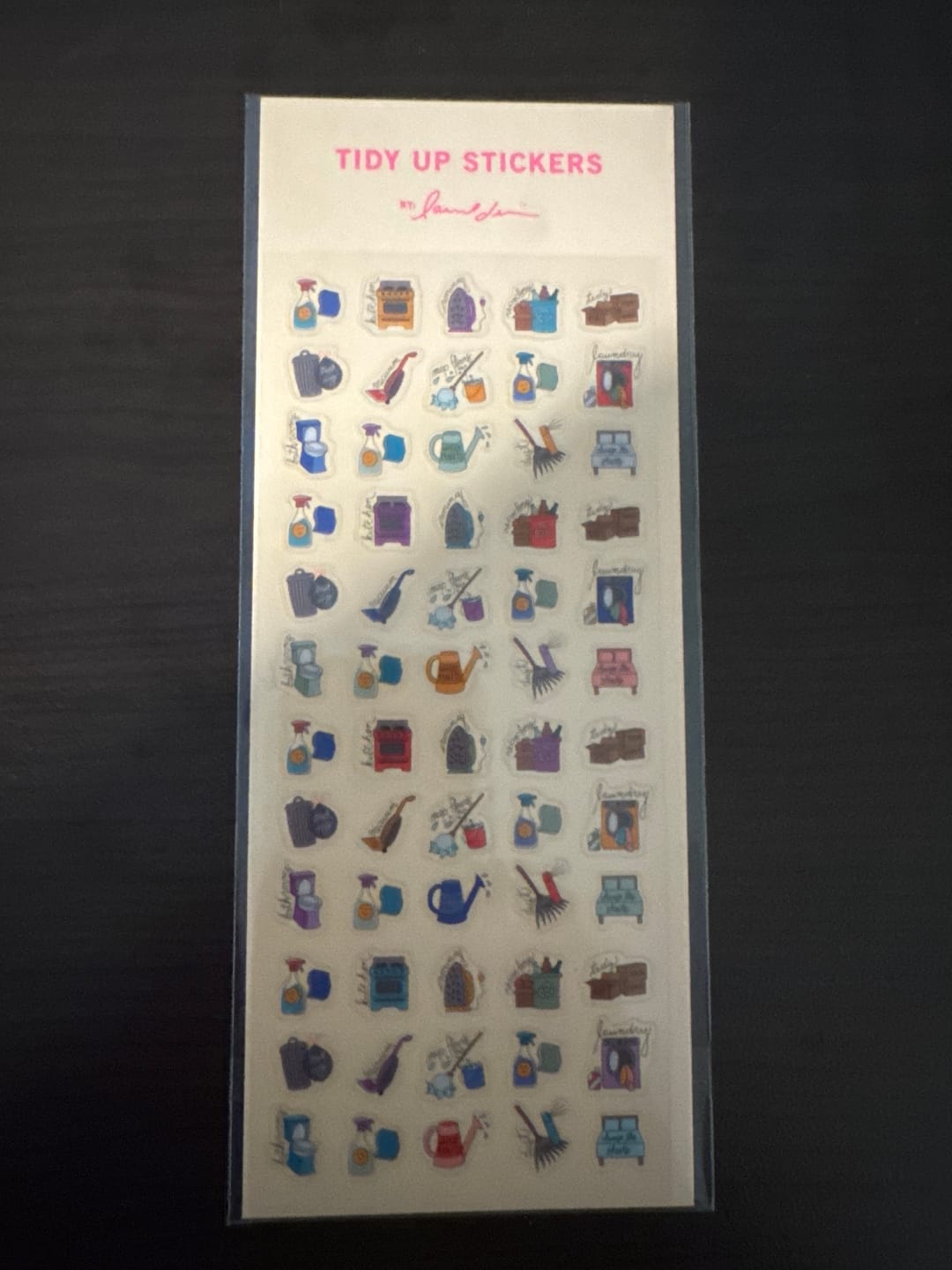 Customer photo review of Book Club Stickers