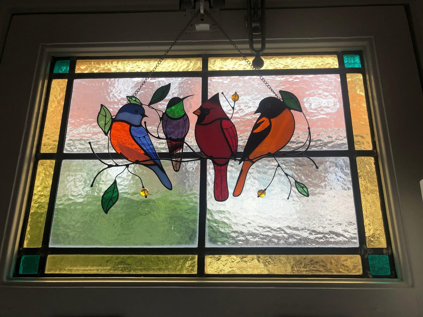 Customer photo review of Four Birds on the Branch