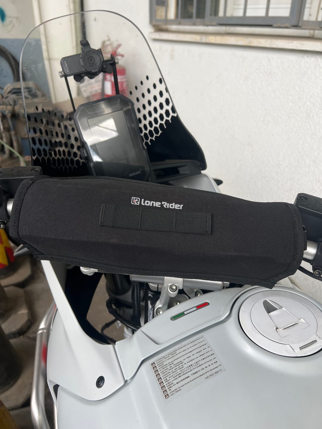 Customer photo review of Handlebar Bag