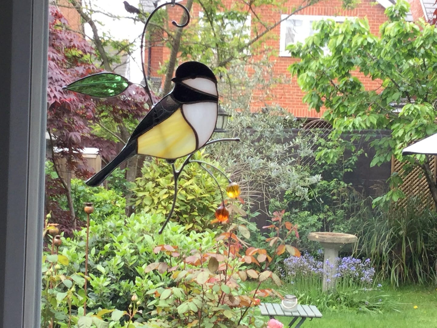 Customer photo review of Chickadee with Berries