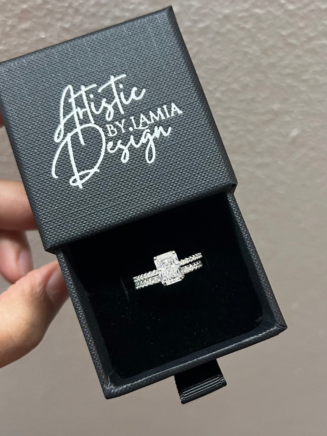 Customer photo review of Inaya Nova Ring Set