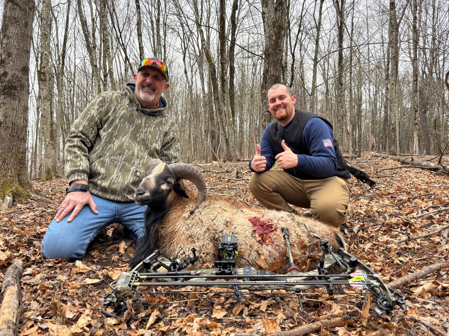 Customer photo review of Beast Broadheads - TRUMP Edition
