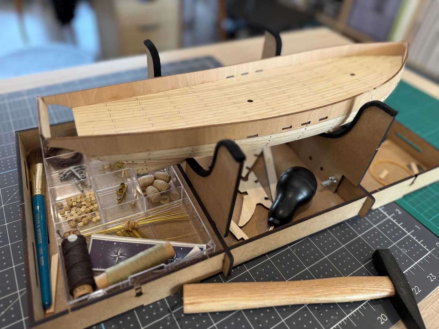 Customer photo review of Maqueta Barco Polaris