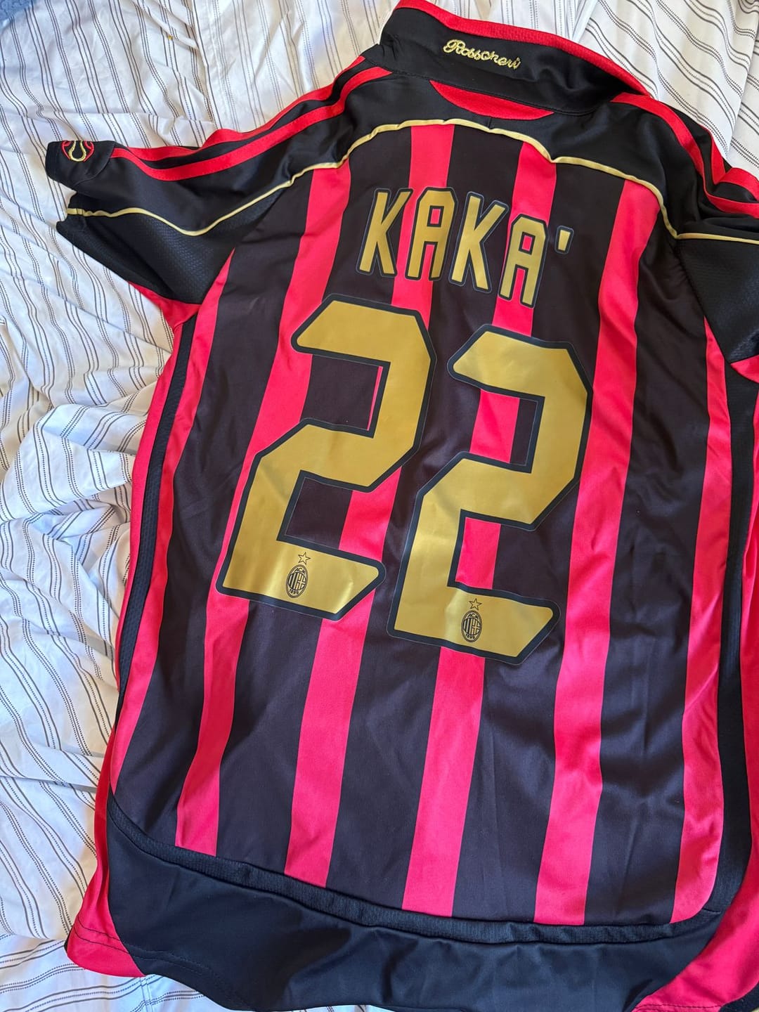 Customer photo review of Jersey AC Milan 2006 - Kaká