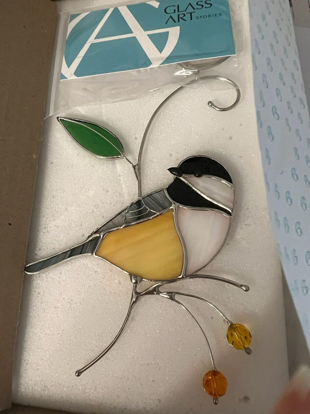 Customer photo review of Chickadee with Berries
