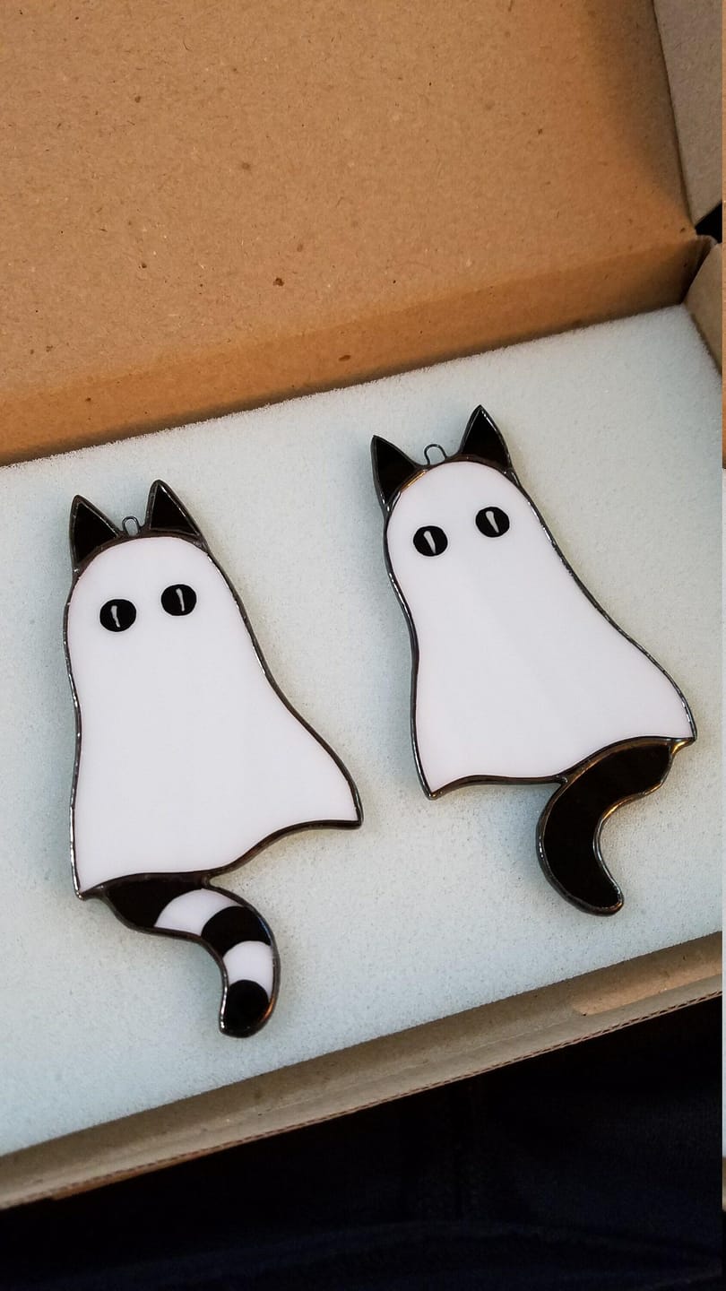 Customer photo review of Cat-Ghosts