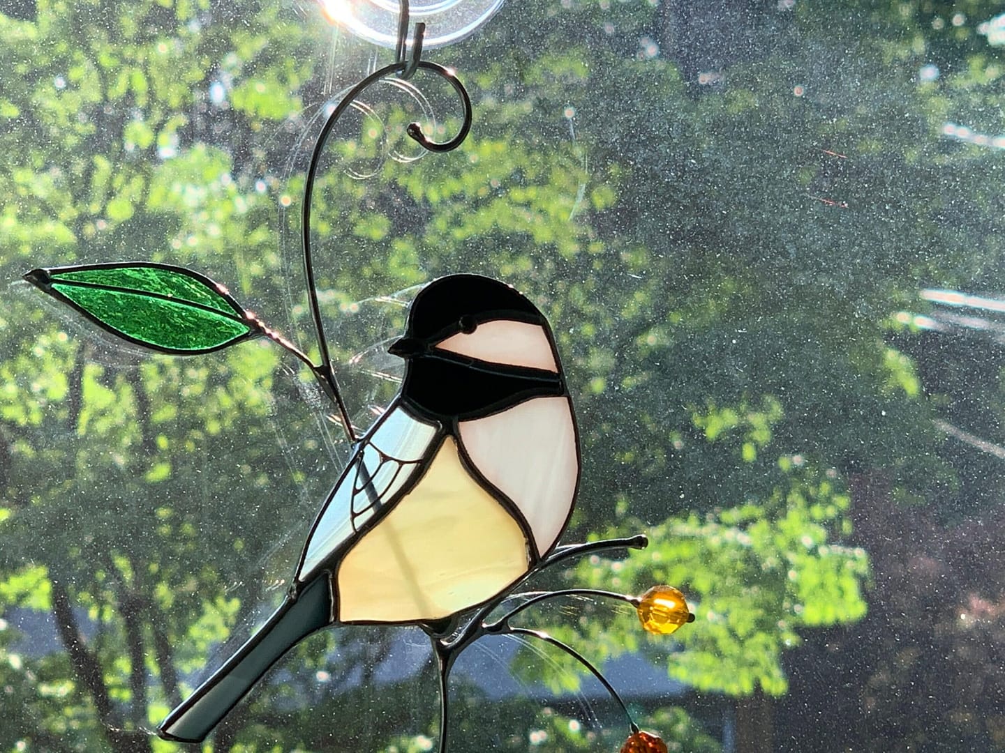 Customer photo review of Chickadee with Berries
