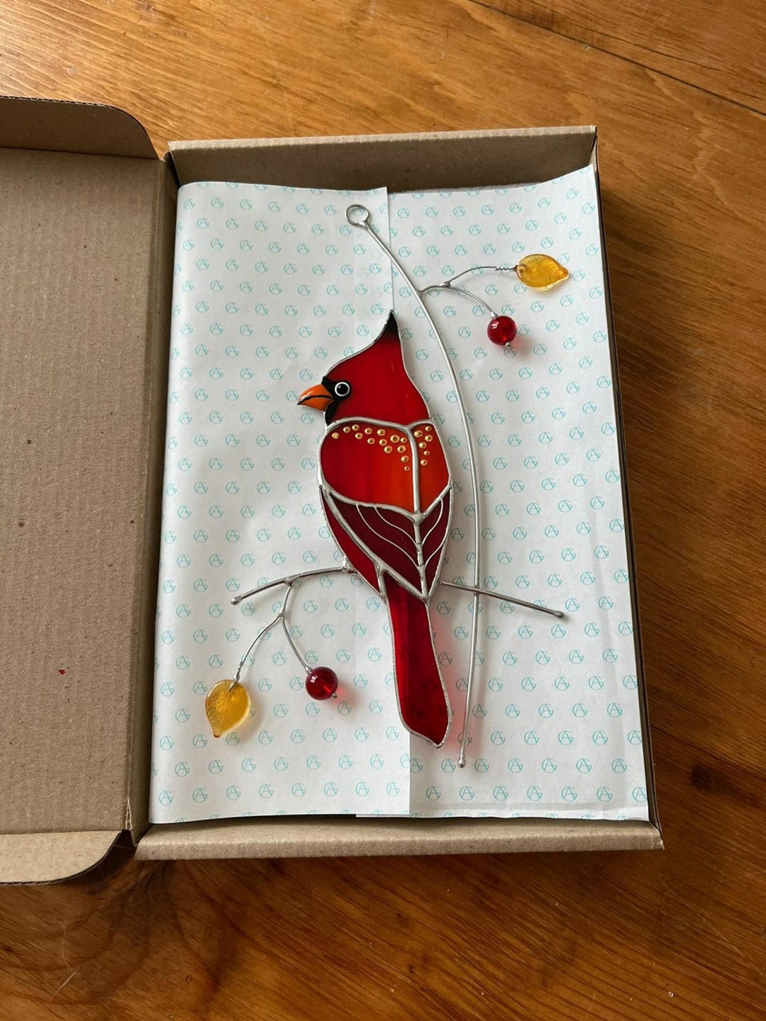 Customer photo review of Golden Cardinal
